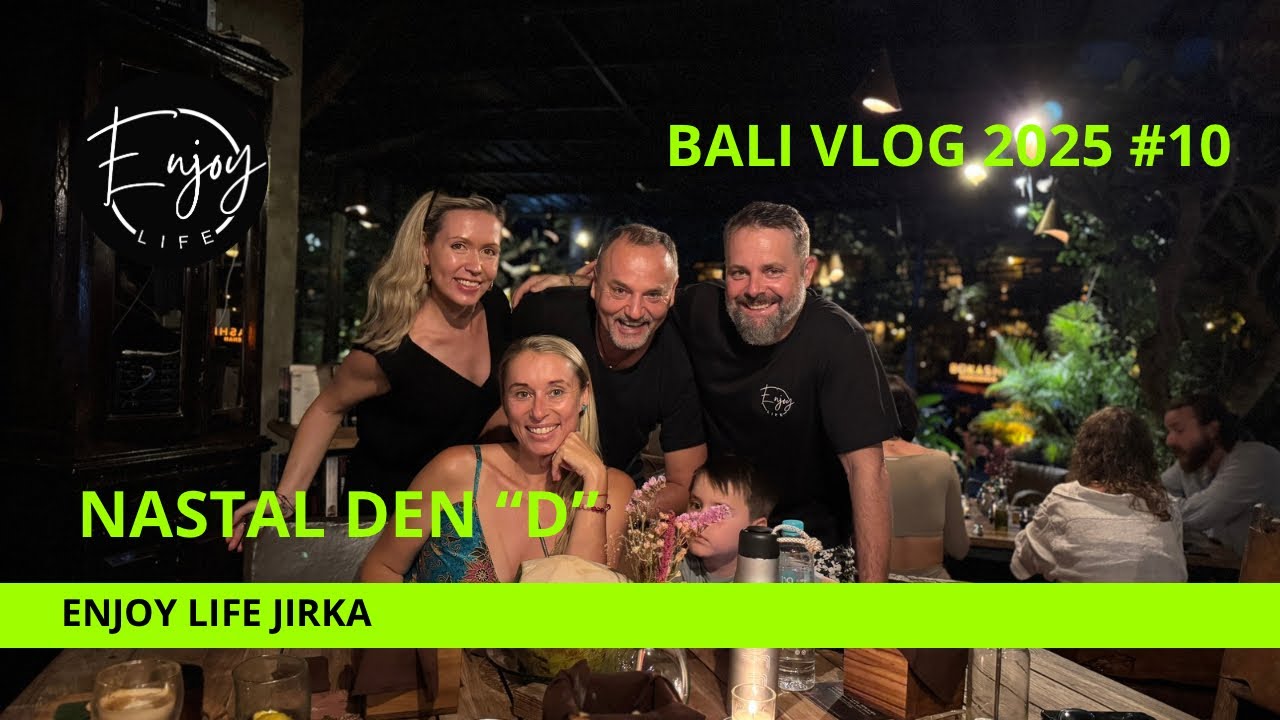 BALI VLOG 10: Jsem vystřelenej, zrelaxovanej, letíme domů.