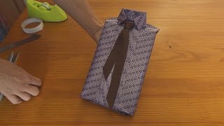 Shirt style wrapping