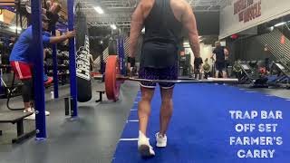 Off Set Trap Bar Carry