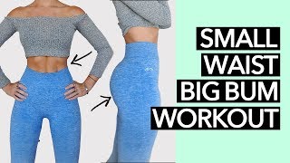 Small Waist Big Bum Workout at Home