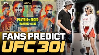 Fans Predict UFC 301 Results!