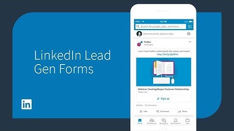 How to create lead generation ads on linkedin