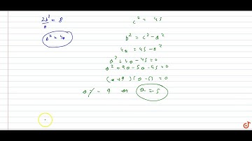 Find the equations of the hyperbola satisfying the given conditions : Foci `(+-3sqrt(5),0)` , th...