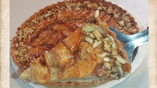 تارت التفاح لذيذة بزاف بعجين سهل وناجح / tarte aux pommes