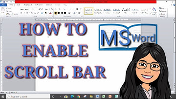 HOW TO ENABLE SCROLL BAR IN MS WORD | TAGALOG-Tutorial | CTeacherB | DAY 1