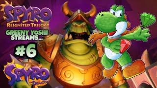 Greeny Yoshi streams Spyro Reignited Trilogy (PS4/Spyro 1) - Part 6 (Spyro 1 Finale)