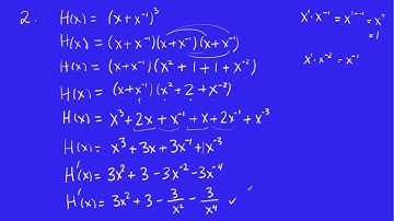 Calculus - Derivatives 8 - Practice Part 3