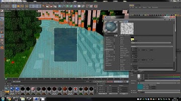 Tutorial : How to import and render a minecraft world in cinema 4d