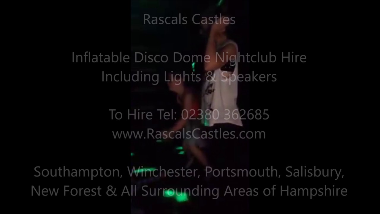 Rascals Castles Disco Dome Nightclub Inflatable Marquee Tent Hire TEL: 07745696848