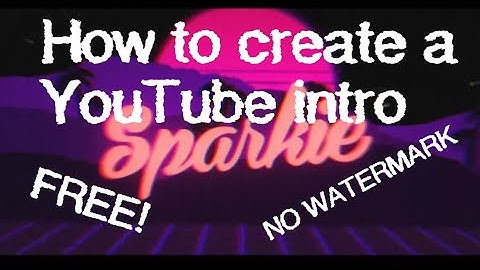 How to Create a YouTube Intro with Panzoid