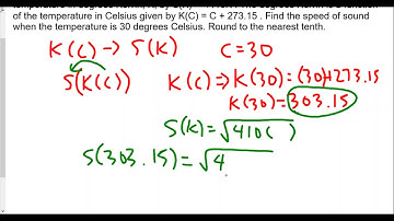 Algebra 2 Function Foundations Lesson 3: Function Composition HW Review Part 3