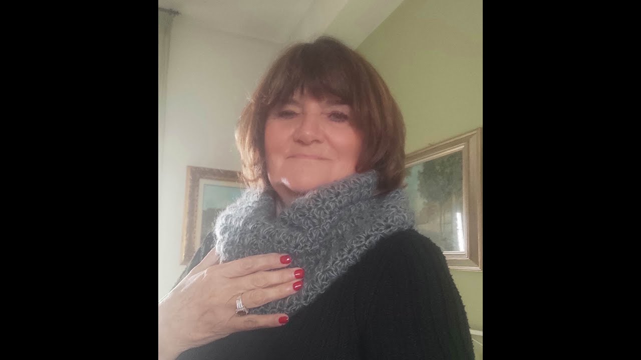 Scaldacollo ad uncinetto