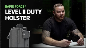 The Level II Rapid Force Duty Holster From Alien Gear Holsters
