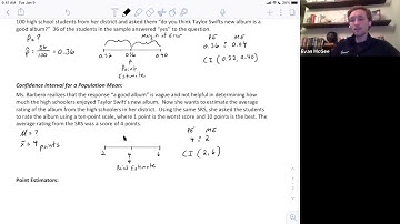 8.1: Confidence Intervals the Basics (Part 1)