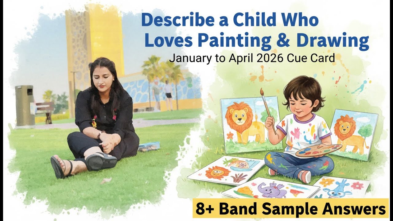 Опишите ребёнка, который любит рисовать и писать картины | Карточки-подсказки на январь-апрель 20...