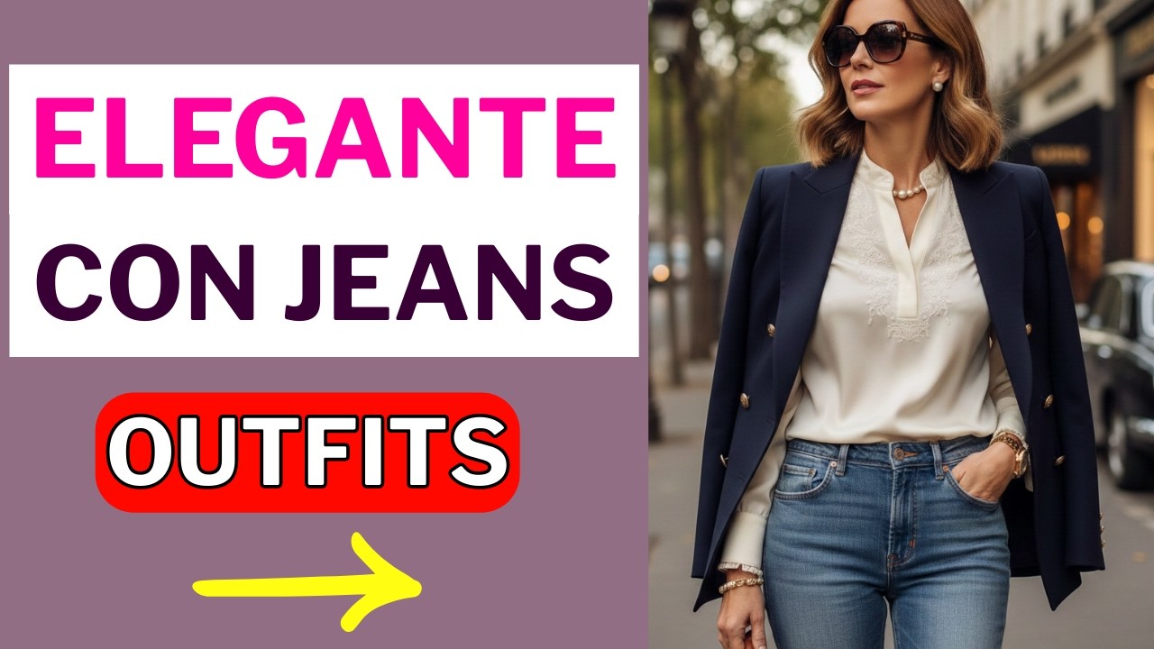 5 LOOKS con JEANS Que Te Harán Ver Increíble Sin Complicarte (Robarás Miradas)