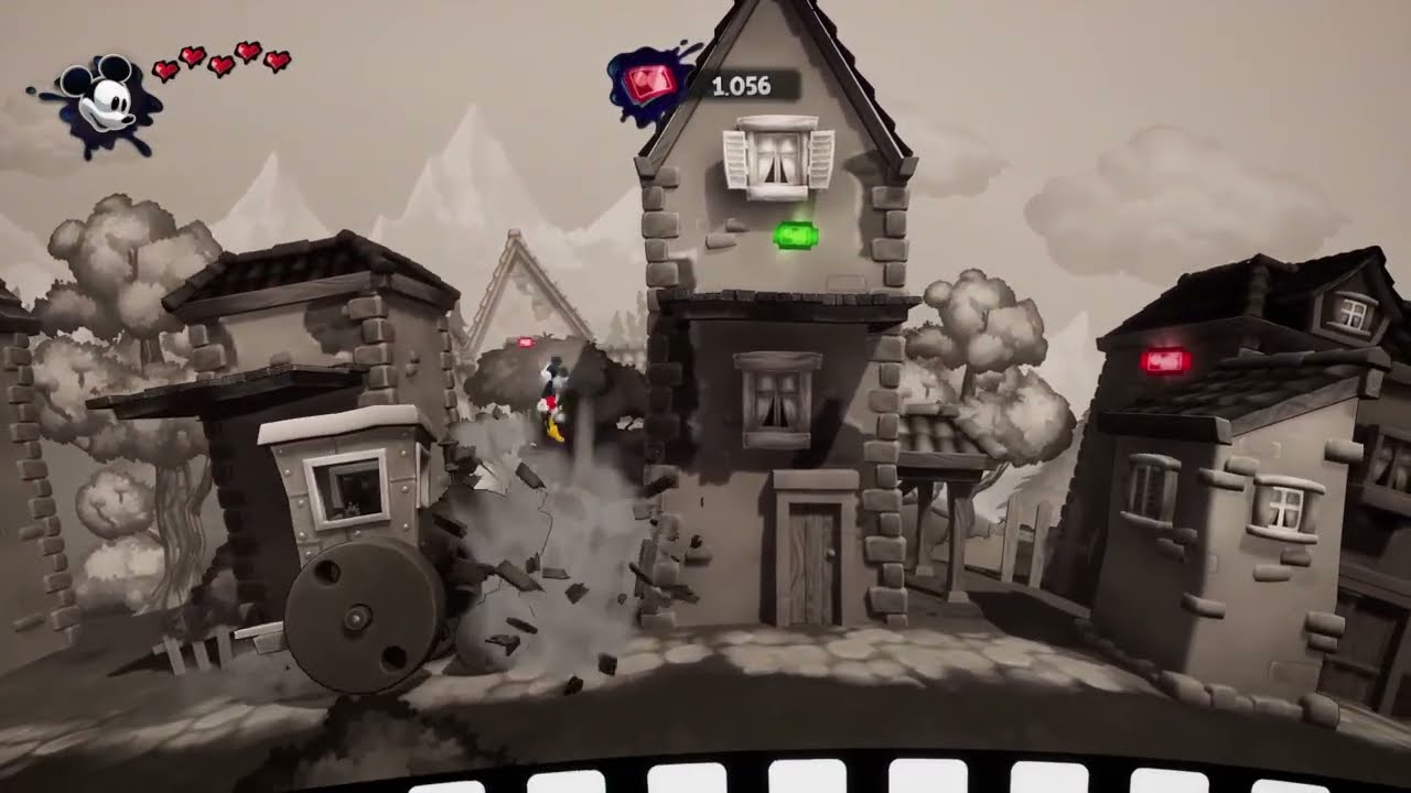 Disneylândia assombrada - Epic Mickey Rebrushed - Live 2 Parte 2 de 8