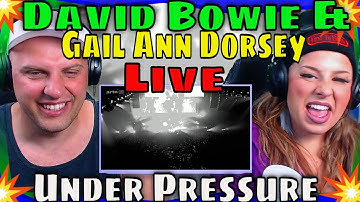 REACTION TO David Bowie & Gail Ann Dorsey - Under Pressure | Live in Dublin - A Reality Tour 2003