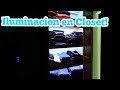 Iluminacion LED en Closet! / Activacion manual y por Voz / Smart Home