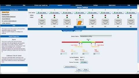 AKCP Product CD. Advanced Sensor Options (part 5)