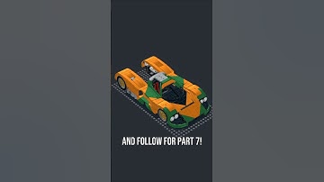 Day 6 of designing the Mazda 787B in LEGO #lego  #mocs  #prototype  #lemans