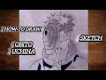 how to draw obito Uchiha - step by step tutorial || Naruto Art