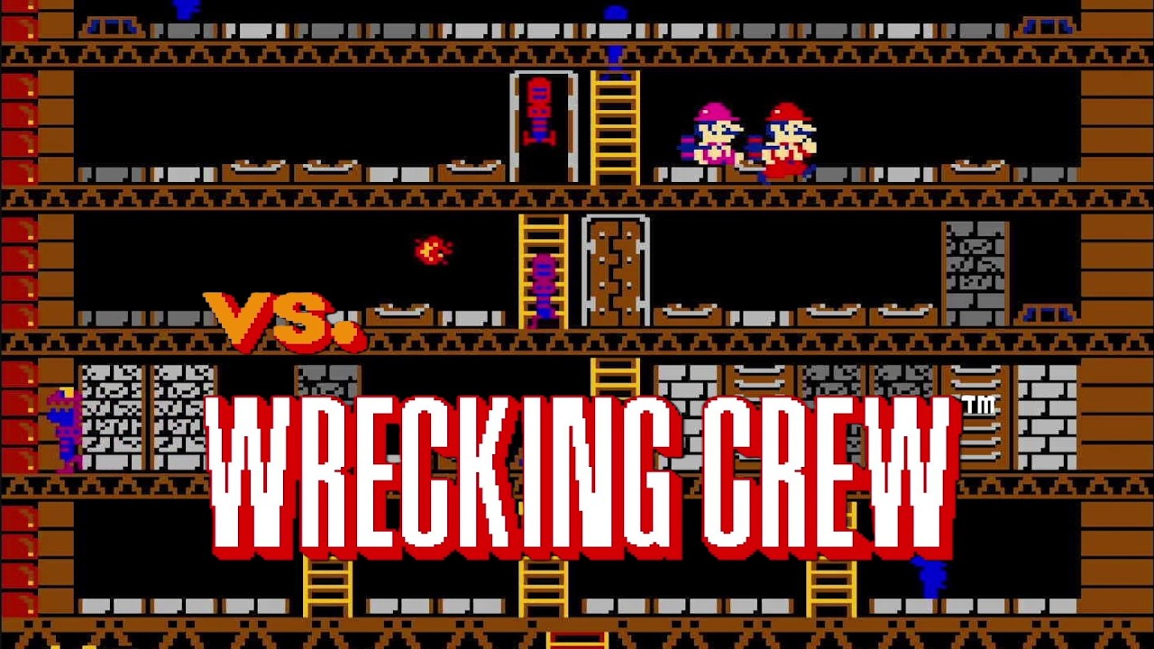 VS. WRECKING CREW(任天堂VS.システム-VS. レッキングクルー) - YouTube