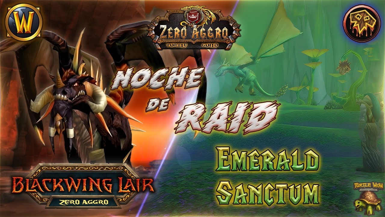 🐢 Turtle WoW SA💥| Santuario Esmeralda + BWL | Chaman TOP 1 |🟢