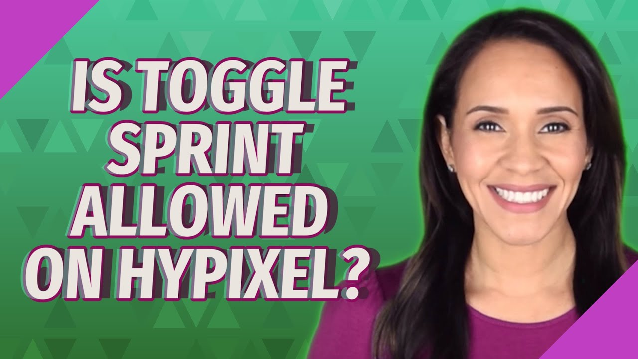Is toggle Sprint allowed on Hypixel? - YouTube