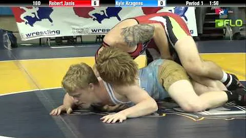 Junior 160 - Robert Janis (Virginia) vs. Kyle Krag...