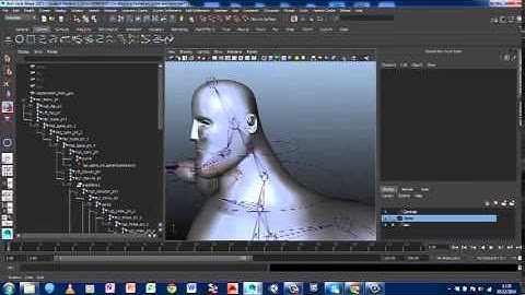 Maya 2015 Rigging (University of Derby)Part 4: Head