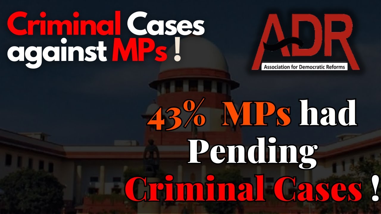 Political Parties disobeying SC !  MPs had Pending Criminal Cases ! upsc  l governmentexams