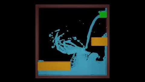 Particle Simulation #16 : Move Like Fluid Simulation