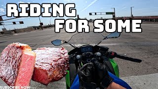 QUICK RIDE FOR SOME MEAT @steakgg