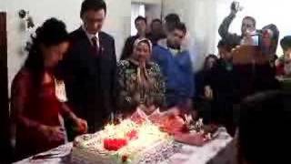 Zuhal Ve Murat Nişan Pasta Kesme