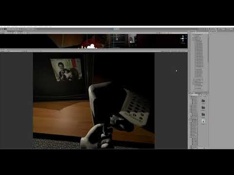 VR project test_2  [抓取物件、電話聽筒音效、Processing畫面導入Unity]