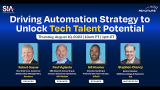 Unlock Tech Talent with Automation Strategies | SIA Webinar