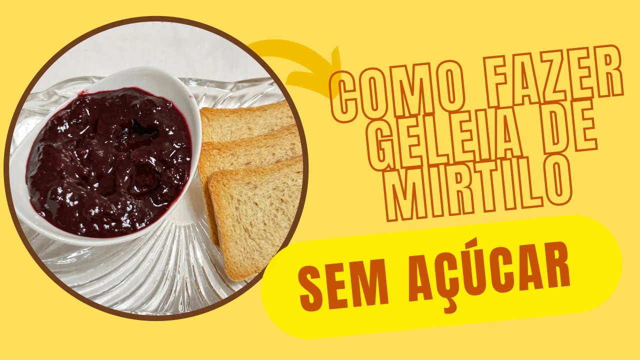 Geleia de Mirtilo (blueberry) sem açúcar Orgânica 270g - Carraro - Empório  Cazarini