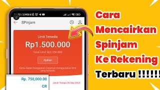 Cara Mencairkan Dana Spinjam Shopee Langsung Ke Rekening | Pinjaman Online Langsung Cair ?