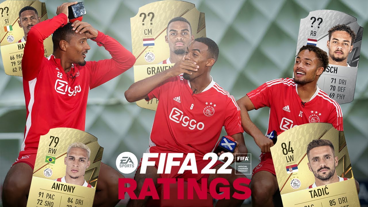 'You can change my pace…' | FIFA 22 AJAX RATINGS! | Haller, Gravenberch & Rensch