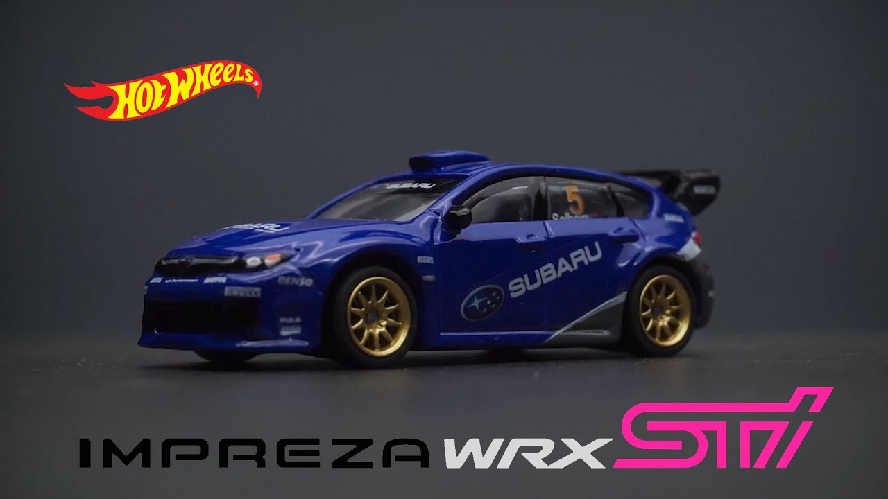 Subaru Impreza WRX STI WRC Custom Hot Wheels