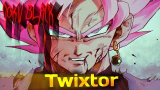 Primer Twixtor De Goku Black