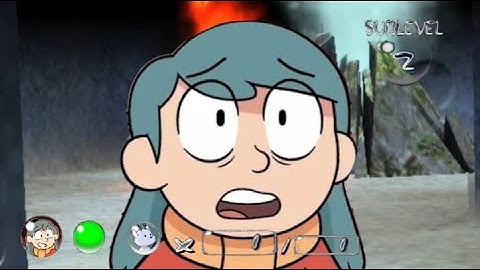 Hilda visits the Submerged Castle from Pikmin 2