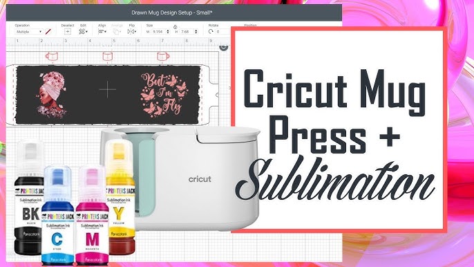 💖How to use Sublimation on Photo Mugs with Cricut Mug Press