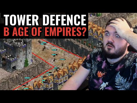 Видео: Защитить базу ЛЮБОЙ ЦЕНОЙ: Режим Tower Defence в Age of Empires 2