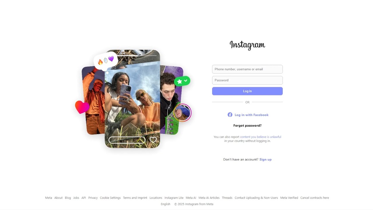 How To Create an Instagram Register Page Using HTML & CSS - YouTube