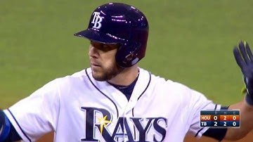 HOU@TB: Pearce lines a two-run double to the gap