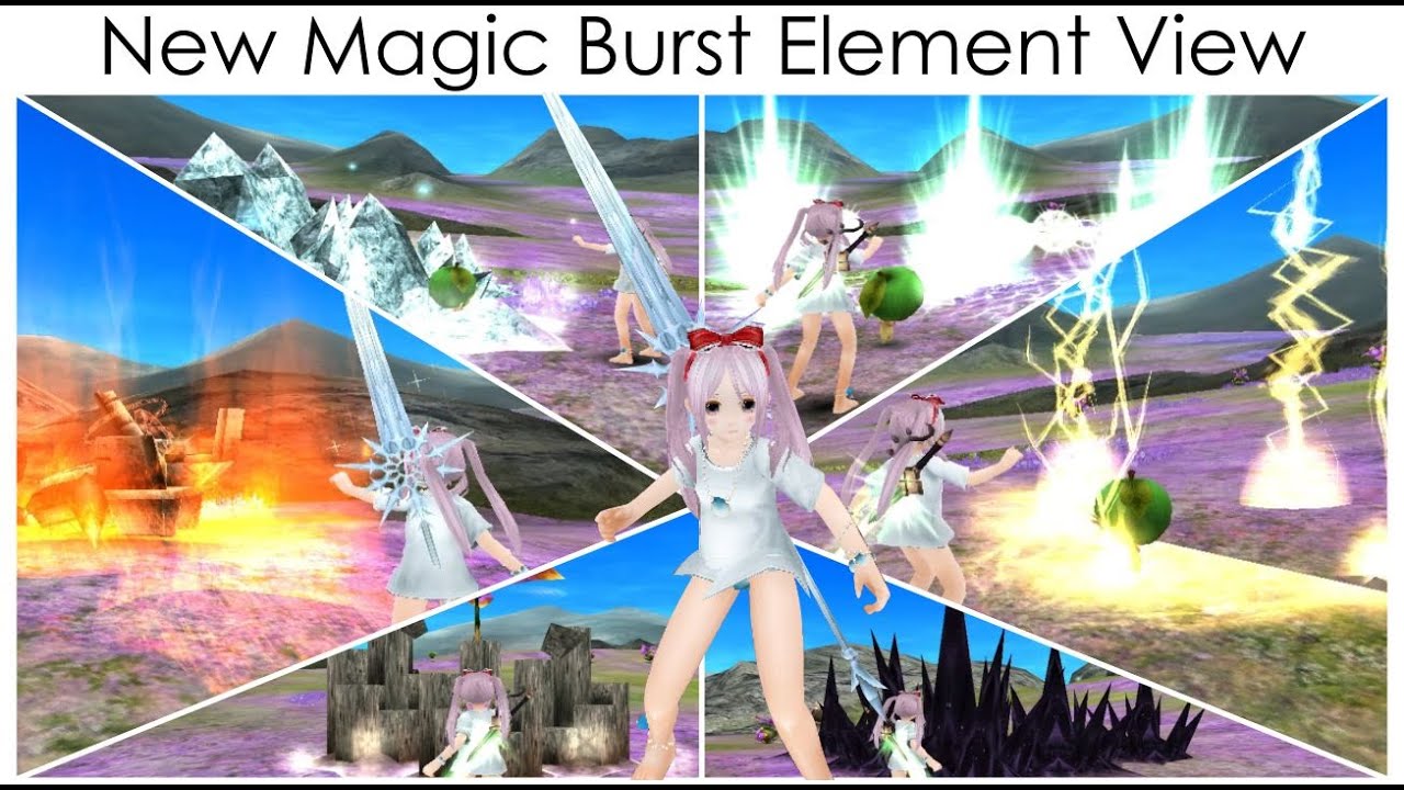 New magic. Toram online element. Magical Burst. Elemental Burst behind the Scenes.