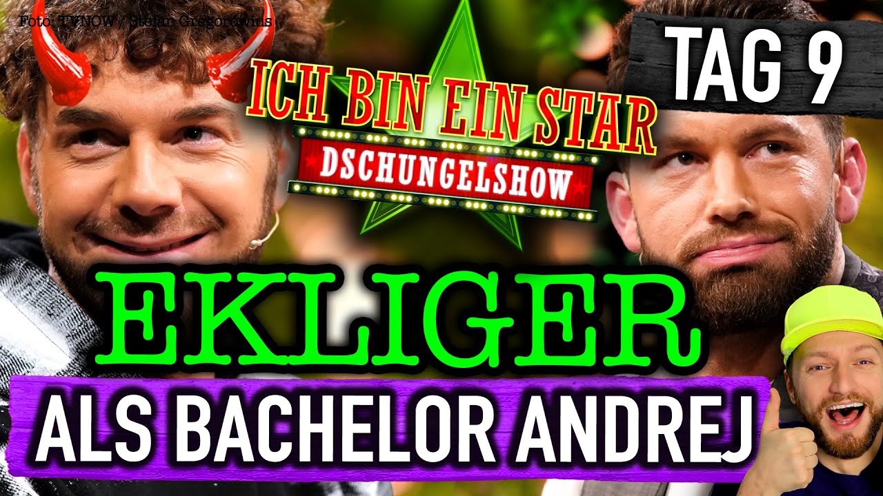 Oliver TOXISCHER als Bachelor Andrej! Sam VERARSCHT alle! Dschungelcamp 2021 - Dschungelshow Tag 9