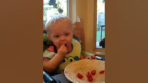 Jack and tomatoes